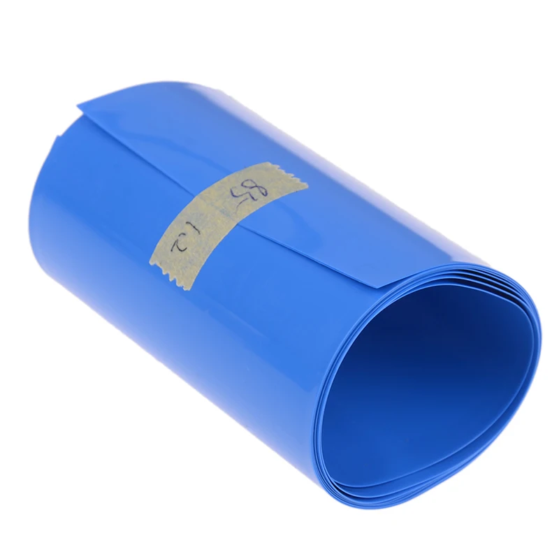30/50/65/75/85mm 1M*18650 Baterija Litij-Heat Shrink Tube, Cevi Li-ion Zaviti Pokrov PVC Shrinkable Filmski Trak Rokavi Dodatki