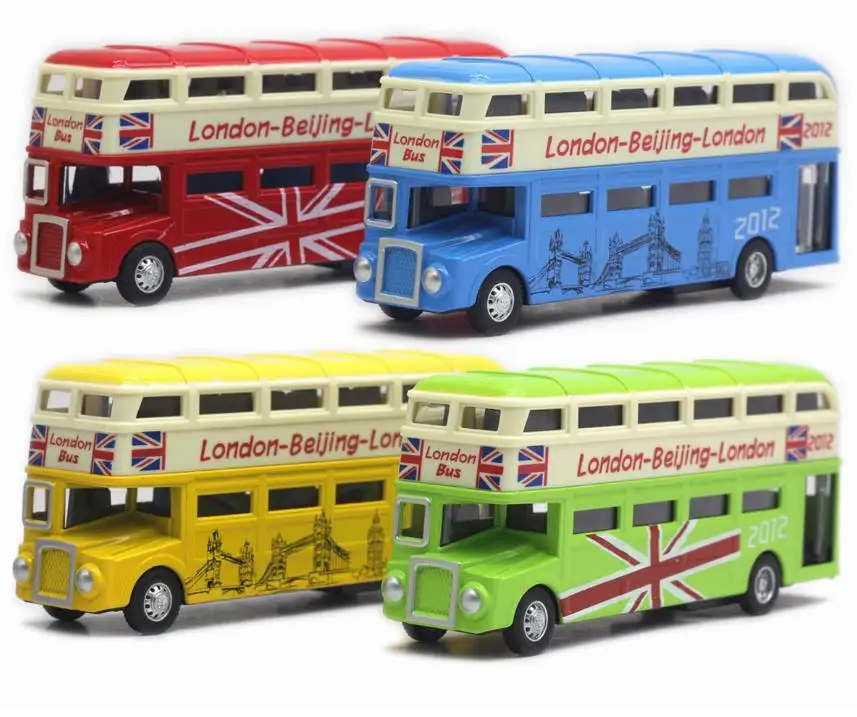 1:90 zlitine potegnite nazaj double-decker turistični avtobus avtobus,otrok izobraževalne igrače,simulacija, zvoka in svetlobe,brezplačna dostava
