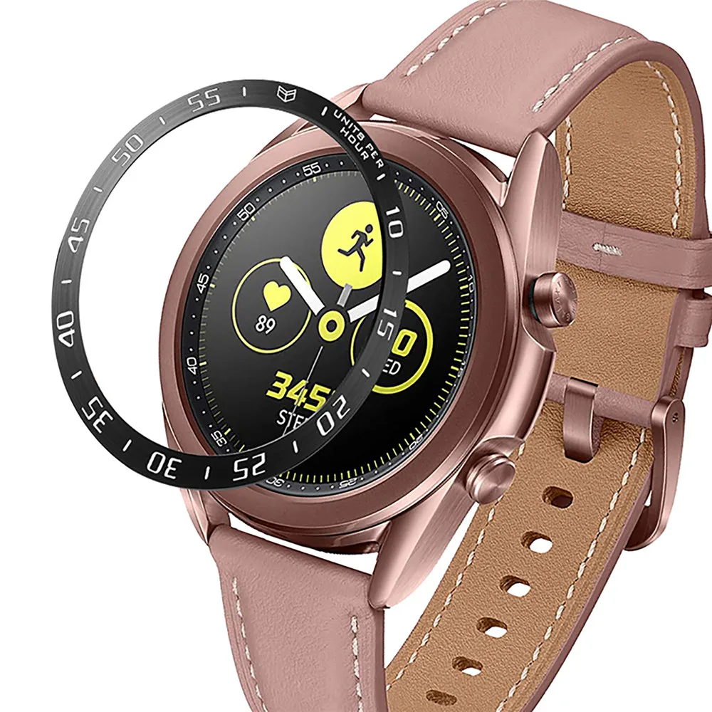 41mm/ 45mm Kovinski Watch Ploščo Anti-Scratch Obroč za Samsung Galaxy Watch3 Varstvo Tesnilo Okvirja Pokrova Zaščitnik rezervnih Delov