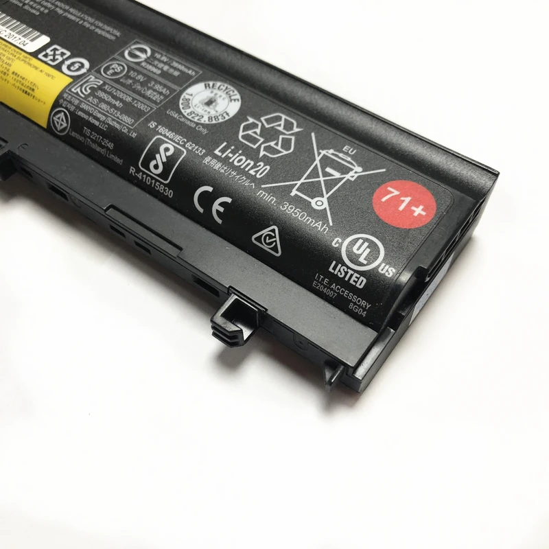 CSMHY NOVO 71+ L560 baterije L570 baterija za Lenovo thinkpad SB10H45073 SB10H45074 SB10H45071 baterije 00NY486 71+ baterija