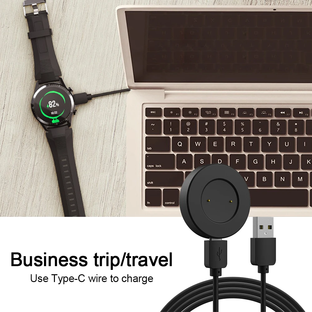Pazi Polnjenje Dock, USB Kabel Tip C Magnet Stojalo Brezžični Watch Polnilec za Huawei Watch GT 2e/Čast Magic