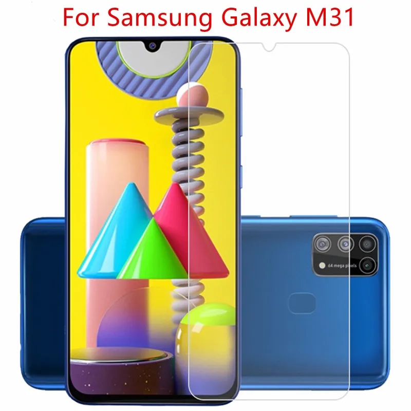 2pcs 9H Kaljeno Steklo Za Samsung M31 M315F Galaxy m 31 2020 Varnost Screen Protector Protection na galaksija M31 2020 Stekla Film