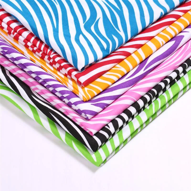 50*150 CM Zebra vzorec barvane tkanine iz poliestra tiskane tkanine za Pokrivala, čevlji, kape igrače prtom obrti DIY Ročno