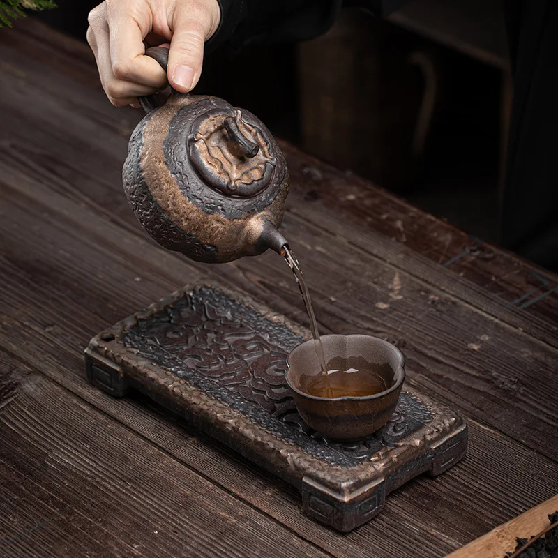 Opeke Čaj Čajnik Imetnik Japonski Gospodinjskih Keramičnih Čaj Pladenj Za Shranjevanje Vode Mini Majhen Čaj Tabela Eno Bambusa Kung Fu Čaj, Set