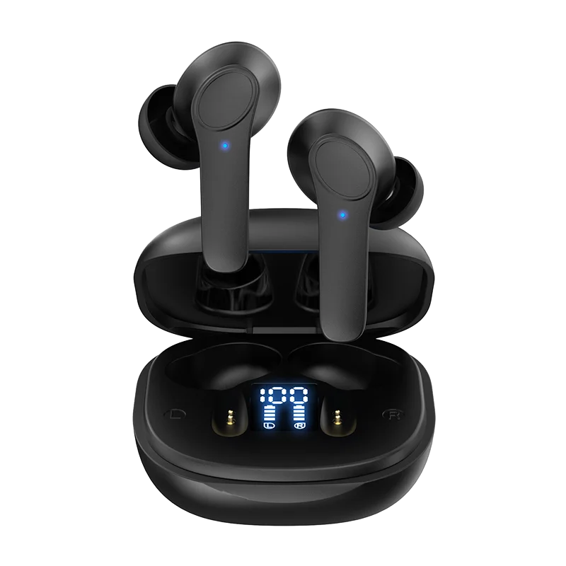 Tws Slušalke Bluetooth 5.0 Slušalke Brezžične Slušalke IPX6 Šport Slušalka V uho Touch Kontrole Bas Slušalke
