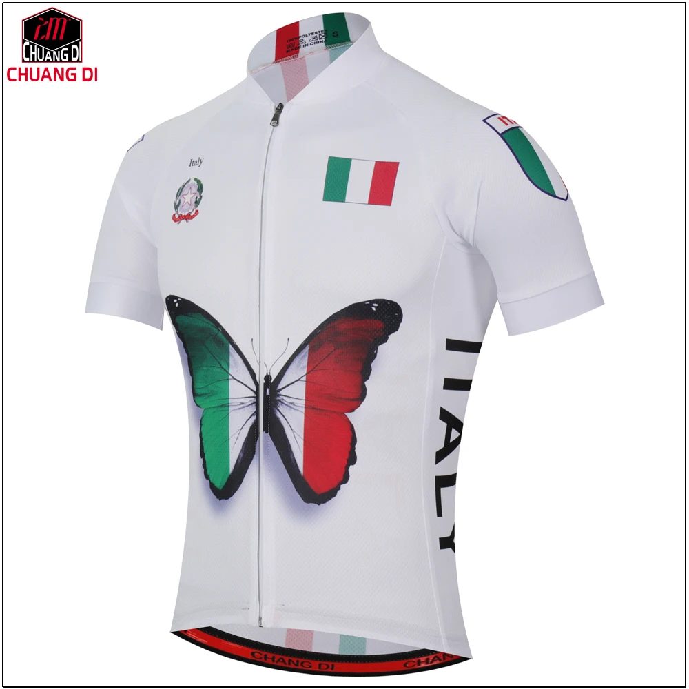 Kolesarski Dres MTB Jersey 2021 Italija Team Kolesarski Dresi Moških' Kratek Rokav Bike Wear Poletje Premium Kolesarska Oblačila