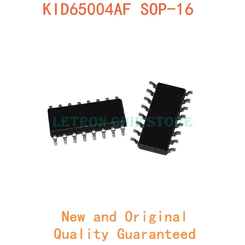 10PCS KID65004AF SOP16 KID65004AF-EL/P SOP-16 SOP SOIC16 SOIC-16 SMD novega in izvirnega IC Chipset