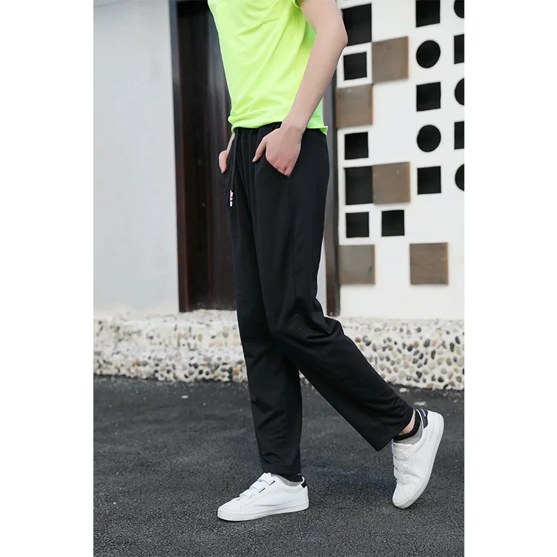 Kitajski slog perilo hlače priložnostno svoboden športne hlače vezani bombaž perilo velikosti moško perilo harem hlače luč hlače