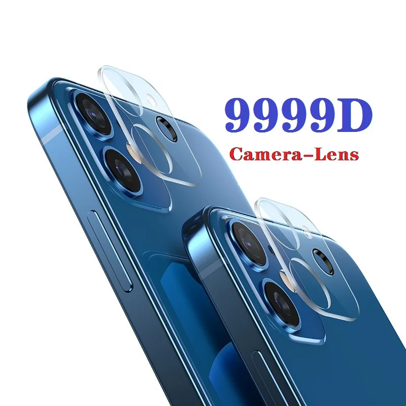 Zaščitno Steklo Film Kaljeno Steklo Za iPhone 12 Pro 11 Pro Max 12 Mini Pokrovček Objektiva Kamere Zaslon Patron
