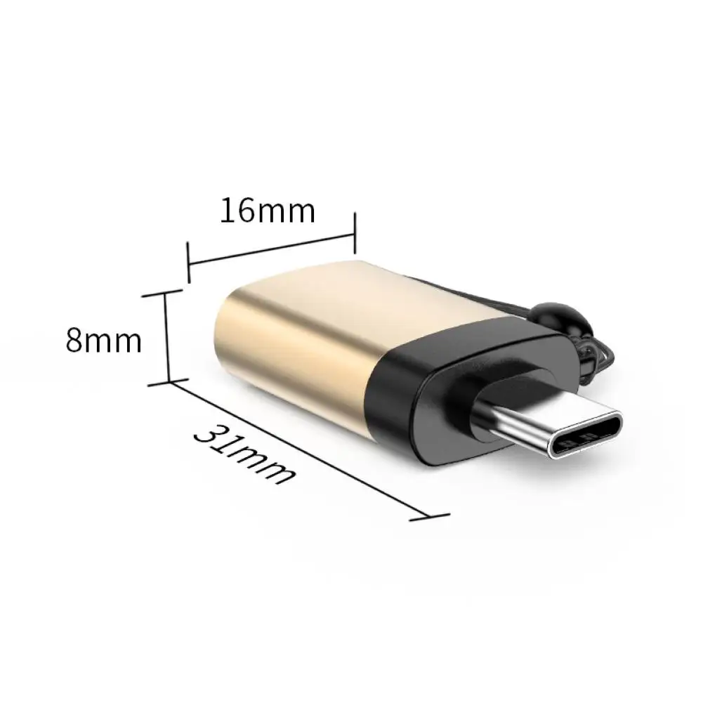 Lahek USB 3.0 Ženski Tip-C Moški OTG Pretvornik Zaračuna za Sinhronizacijo Podatkov, Adapter za Prenosnik
