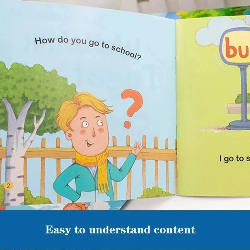 60 Knjige/set za Otroke angleščina Zgodnjega Učenja slikanica Storybook Razsvetljenje Kognitivne Tale Spanjem Zgodbo Knjiga