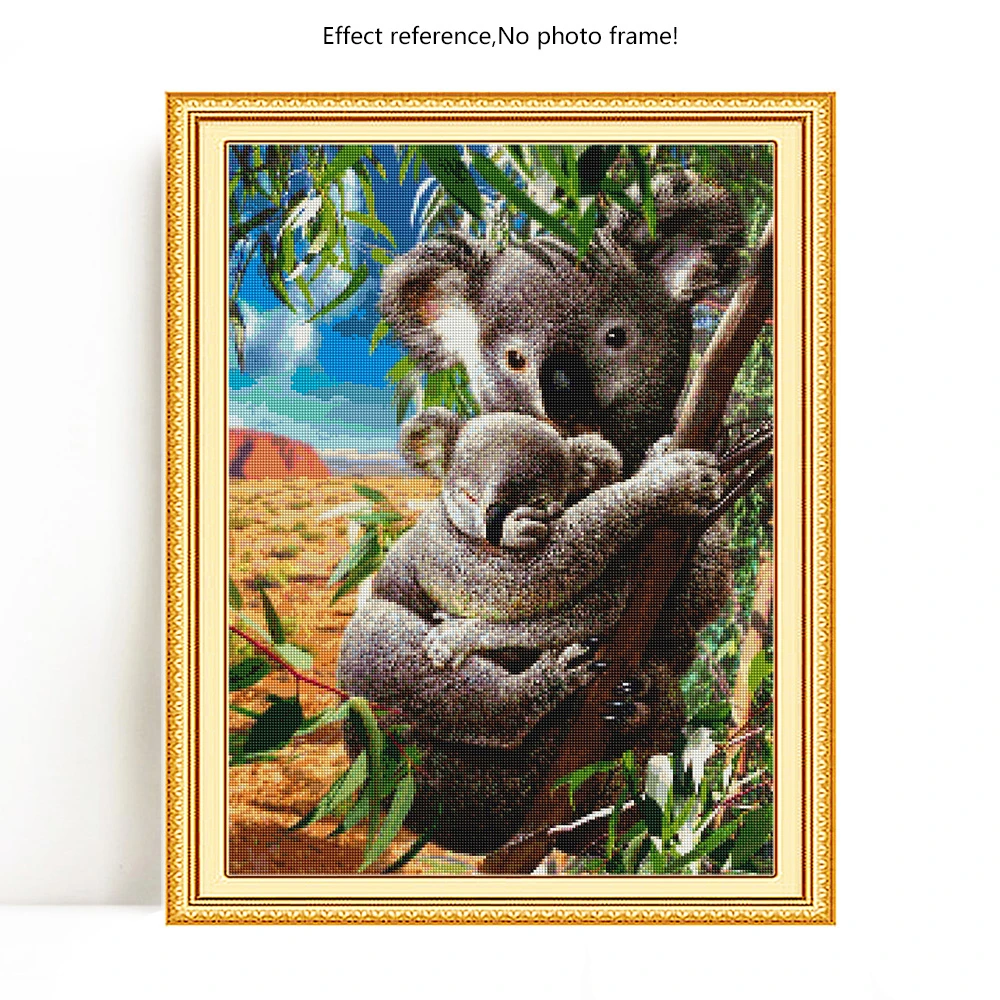 Evershine 5D DIY Diamond Slikarstvo Celoten Kvadratni Vaja Živali Koala Vezenje Navzkrižno Šiv Kit Nosorogovo Mozaik Doma Dekoracijo
