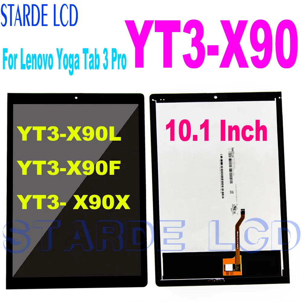 Izvirno Novo 10.1 Palčni Lenovo Yoga Zavihek 3 Pro YT3-X90L YT3-X90F YT3-X90 YT3 - X90X LCD Zaslon, Zaslon na Dotik, Računalnike Skupščine