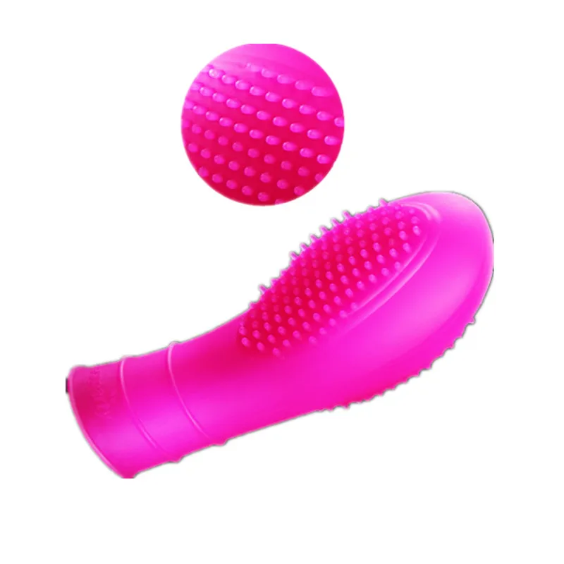 Prst Rokav Vibrator iz Silikona, G Spot Spodbujanje Masaža Vibrator Sex Igrače za Erotična Odrasle Ženske Masturbacija Izdelke, povezane s spolnostjo