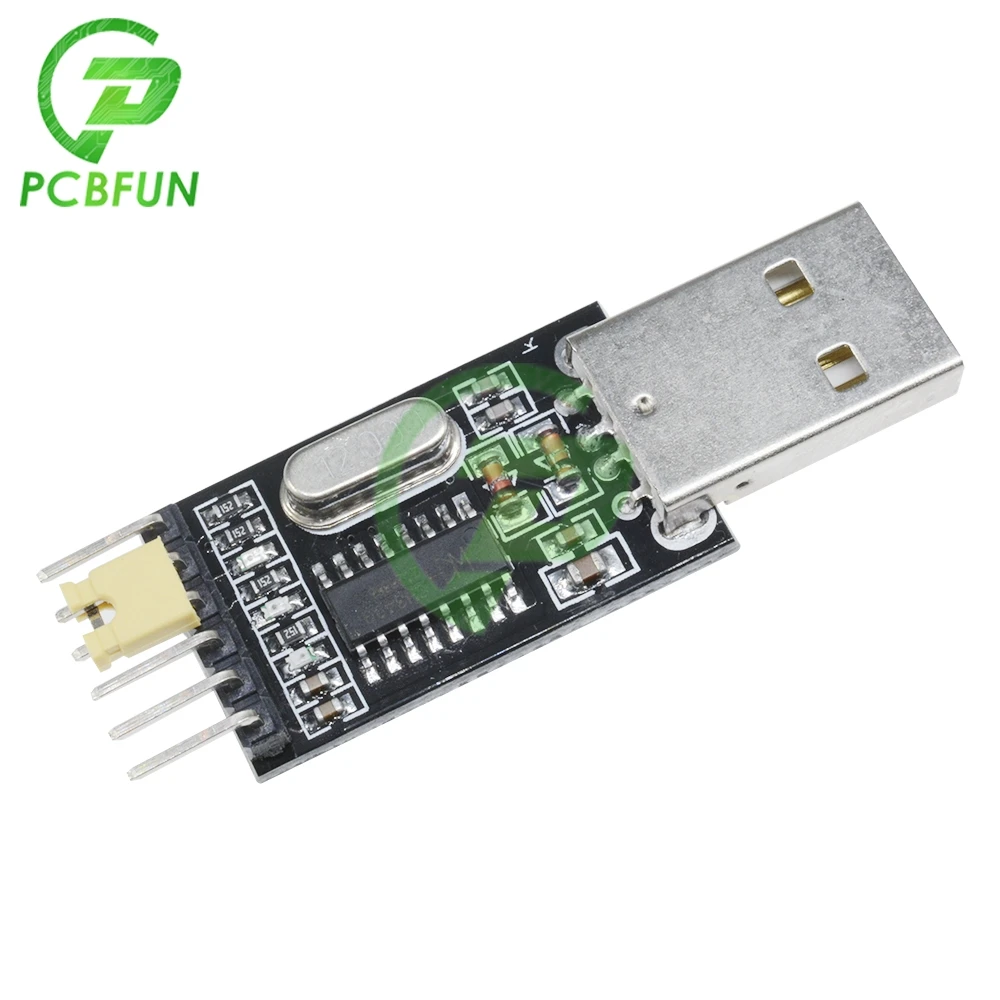 2pcs USB na TTL Pretvornik UART Modul CH340G 3.3 V, 5V Stikalo CH340 Modul zamenjati Pl2303 CP2102 USB Na RS232TTL Prilagodilnik Pretvornika