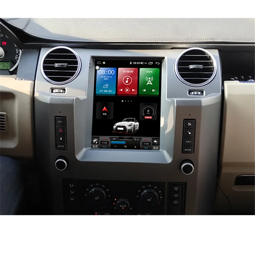 Tesla Slog Zaslon Za Land Rover Discovery 3 LR3 L319 2002-2009 Avto Android Radio Stereo Multimedijski Predvajalnik, GPS, Avdio Vodja Enote