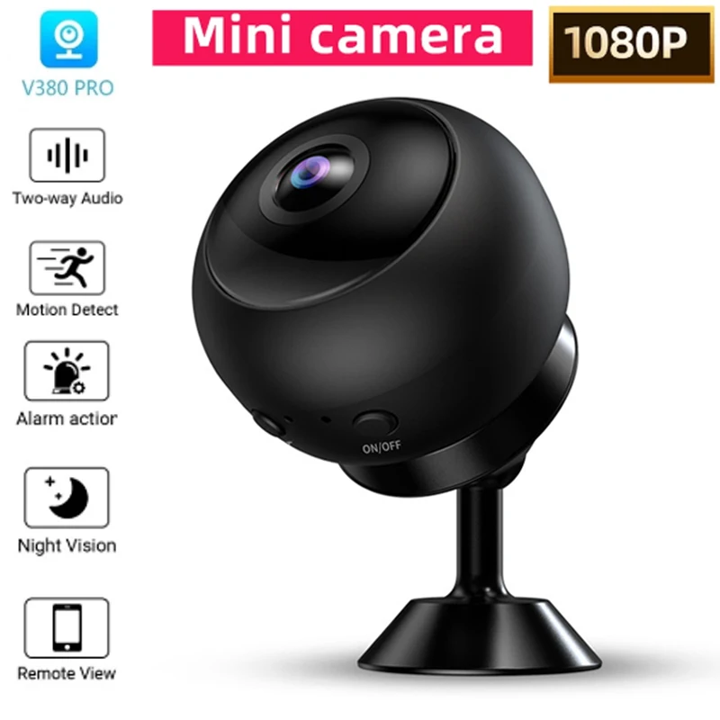 Novo HD1080P Mini Wifi Ip Kamera Zunanja Nočno opazovanje Mikro Kamere Cam Glas, Video Snemalnik Varnost Brezžične Mini Kamere