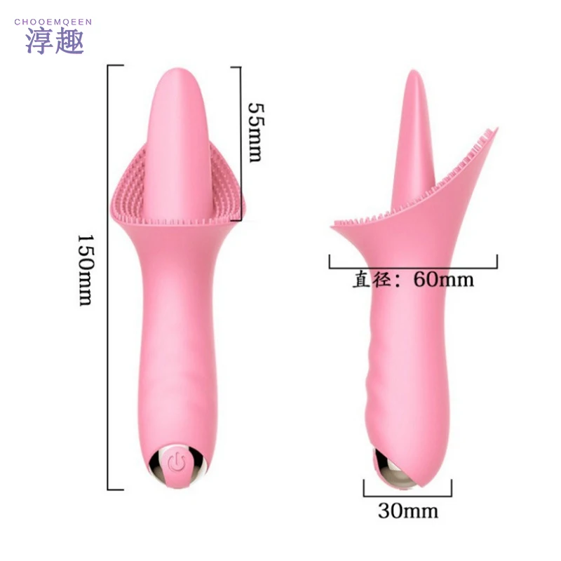 Masturbator Vibratorji za Ženske Klitoris Stimulator Intimno Blaga Jezika Lizanje Seks Pralni Odraslih Igrače Womanizer