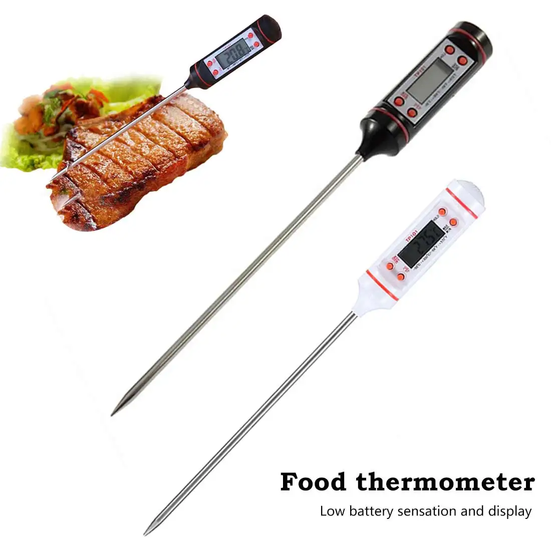 Kuhanje Hrane Meso Sonda Digitalni BBQ Termometer od -50 Do 300'C Instant Preberi Pečica Termometer Orodja Sondo Termometra
