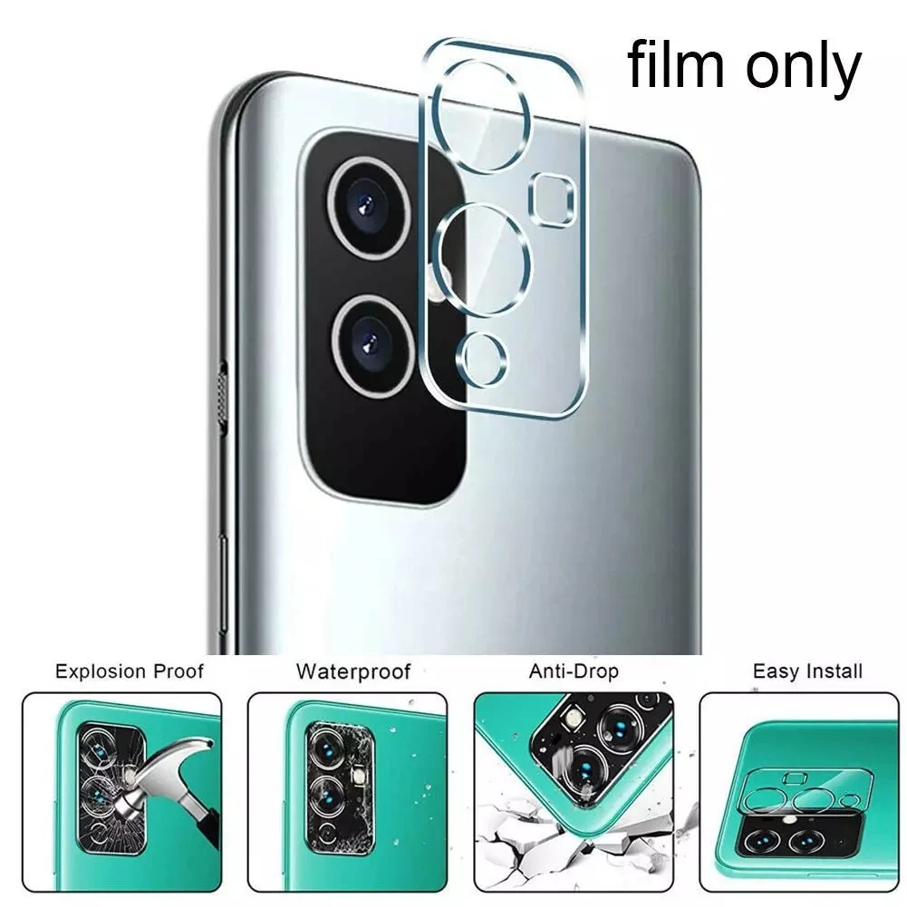 Za Motorola G9 Plus / G9 Igrajo Kaljeno Steklo 3D Objektiv Zaščitna Polno Zaščitnik Stekla, Kamere Len Film