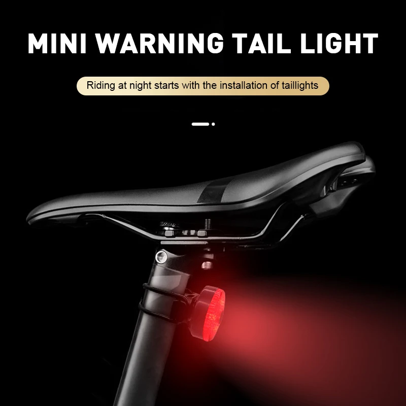 Kolo Luč Mini LED Izposoja Rep Svetlobe Usb ChargeableBike Zadnje Luči IPX4 Nepremočljiva Varnost Opozorilo Kolesarske Opreme,