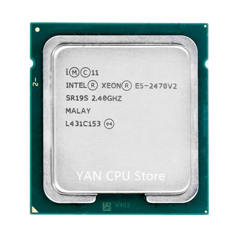Brezplačna dostava Intel Xeon E5 2470V2 E5 2470 V2 2,4 GHz Deset-Core Dvajset-Nit CPU Procesor 25M 95W LGA 1356