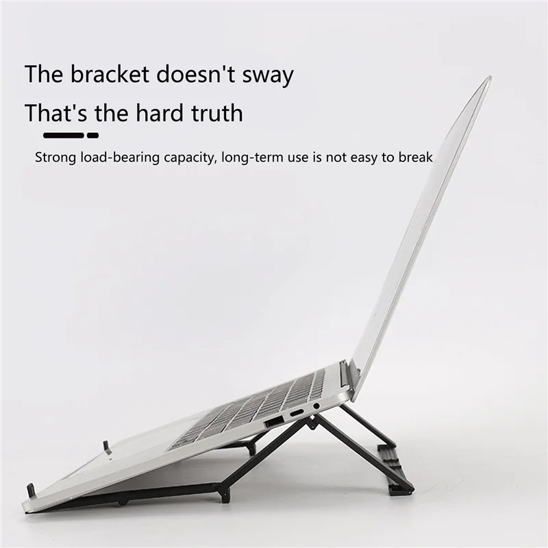 Nastavljiv Namizje Laptop Stand Votlih Iz Zložljivi Tablet Držalo Aluminij Zlitine Izdolbel Višina Zložljivo Prenosno Ergonomska