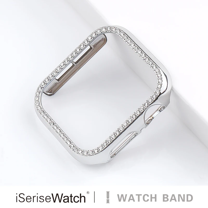 Diamond Odbijača Zaščitni ovitek za Apple ura Zajema Serije 6 SE 54321 38 MM 42MM Za Iwatch 40 mm 44 watch zapestnica dodatki