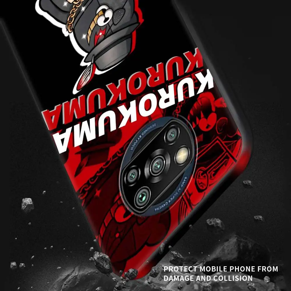 Igre Danganronpa monokuma Primeru Telefon Za Xiaomi Mi Poco X3 NFC M3 Pro 11 Opomba 10 10T 9 Lite CC9 CC9E Pro Mehko Črno Lupino Pokrov