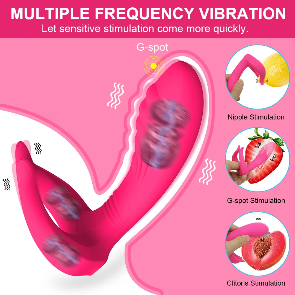Brezžični Daljinski upravljalnik Bradavičke Klitoris Stimulator Blaga za Odrasle Masturbator G Spot Vibrator, Vibrator Sex Igrače za Ženske in Pari