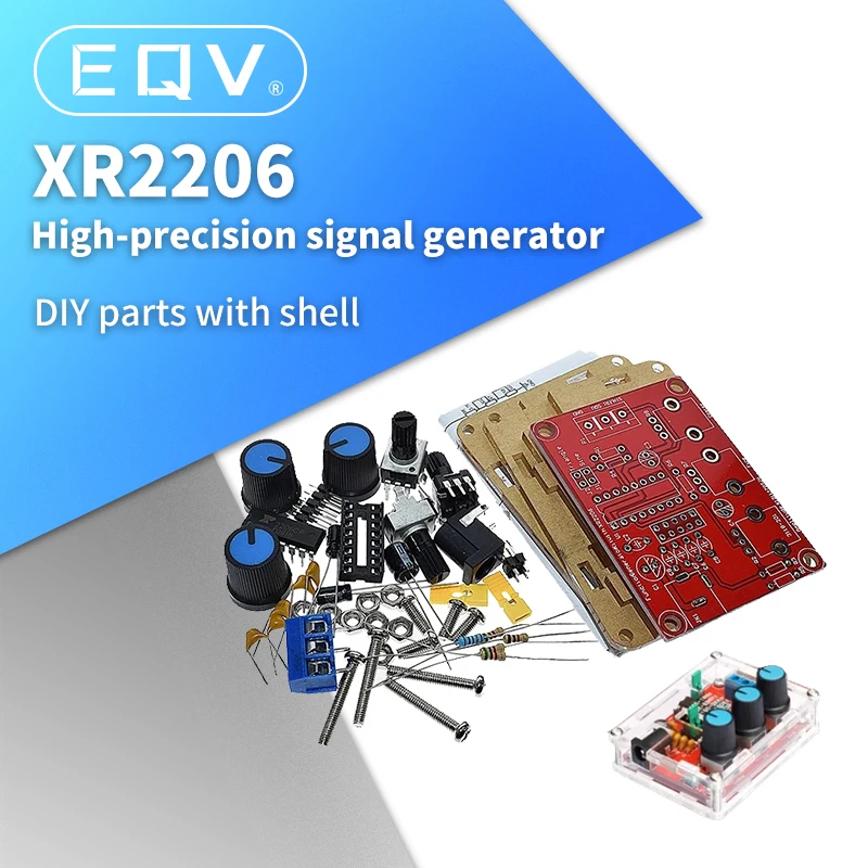 XR2206 Funkcija Signal Generator DIY Komplet Sine/Trikotnik/Kvadratni Izhod 1 hz-1MHz Signal Generator Nastavljivo Frekvenco, Amplitudo