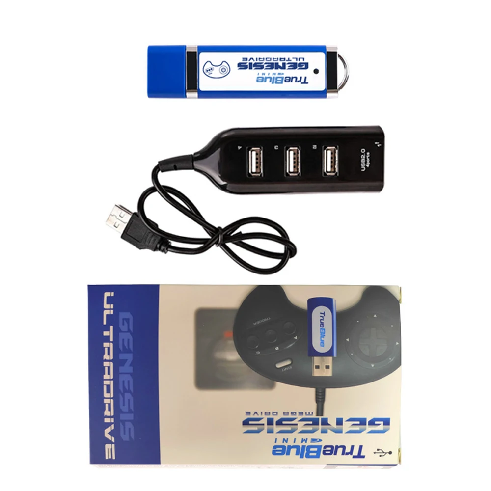 813 Igre True Blue Mini-Ultradrive Paket za Geneza za MegaDrive Mini 2019 Nov Prihod 2 igralcev Iger