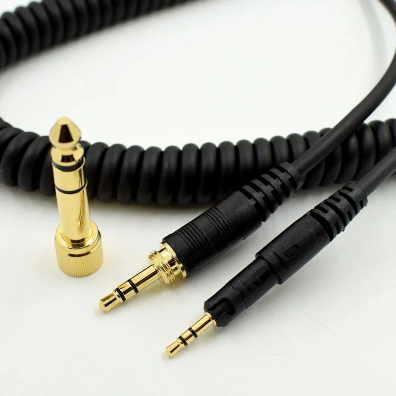 Za Audio-Technica ATH-M50x ATH-M40x HD518 HD598 HD595 Slušalke Napajalnik, Zamenjava Avdio kabel kabel žice skladu DIY Pomlad linije