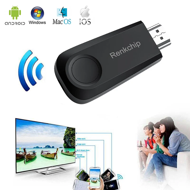 Mirascreen Anycast Miracast DLNA TV Palico HDMI je združljiv/USB Wireless Display WIFI Dongle Avdio Video Ogledalo Zaslona Sprejemnik