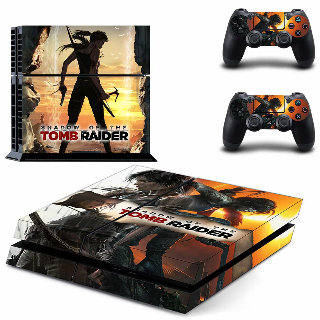 Tomb Raider PS4 Nalepke Play station 4 Kože Nalepke, Nalepke Za PlayStation 4 Konzolo PS4 in Krmilnik Kože Vinil