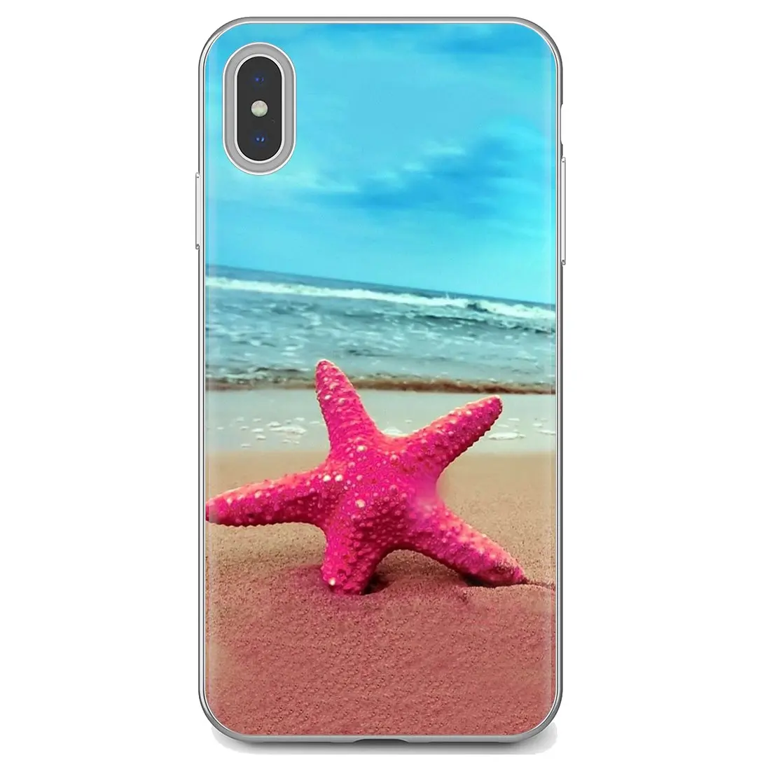 Iskanje poletja, plaže, Morje, Sonce Zvezda Mehko Ohišje Za iPhone, iPod Touch 11 12 Pro 4 4S 5 5S SE 5C 6 6S 7 8 X X X X XR XS Plus Max 2020