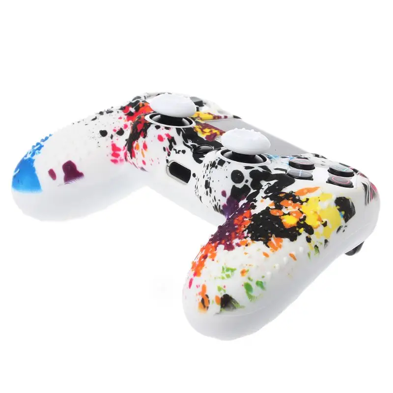 Zaščitni Pokrov Gamepad Rokav Primeru Mehkega Silikona Kože Analogni nazobčenje Palčko Rocker Skp Anti-Slip za Sony PlayStation 4 P