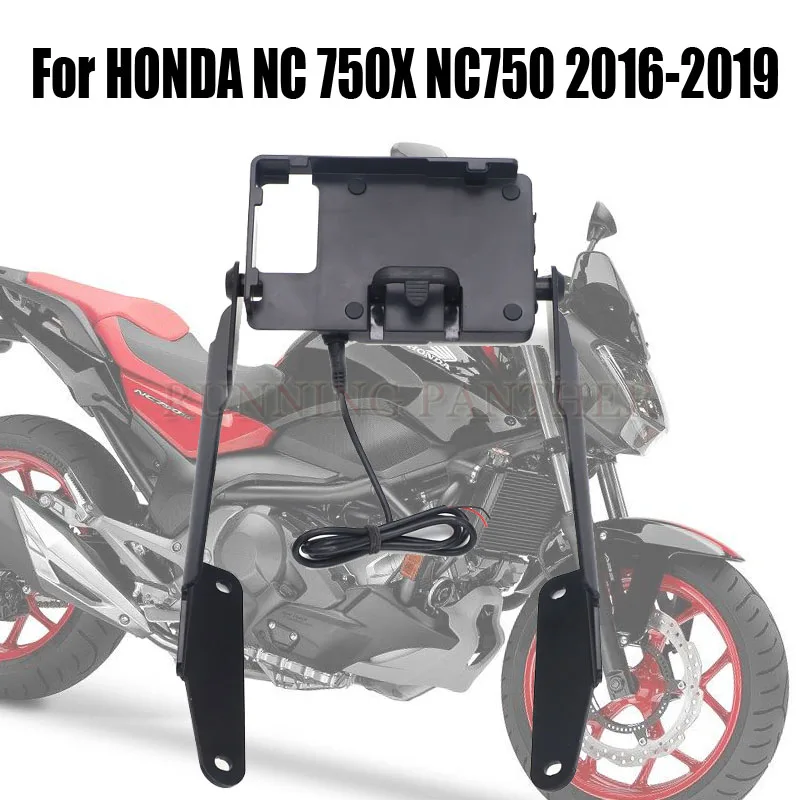 Za HONDA NC 750X NC750 2016-2019 Motocikel Pribor Stojalo Držalo za Telefon, Mobilni Telefon, GPS Nosilec Tablice
