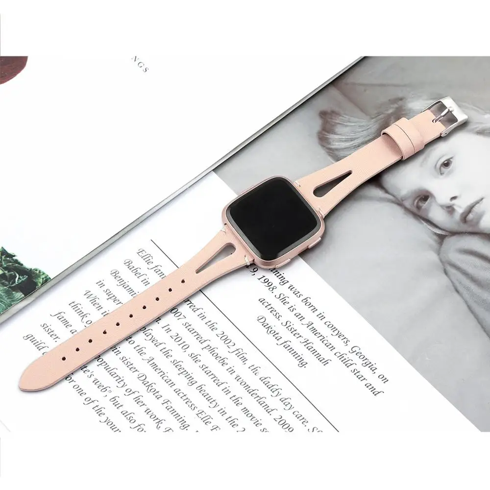 Za Fitbit Obratno Band Cvetlični Vzorec, Zamenjava Manšeta Razredi Watchband Trak Pribor Pravega Usnja Watch Band Zapestnica