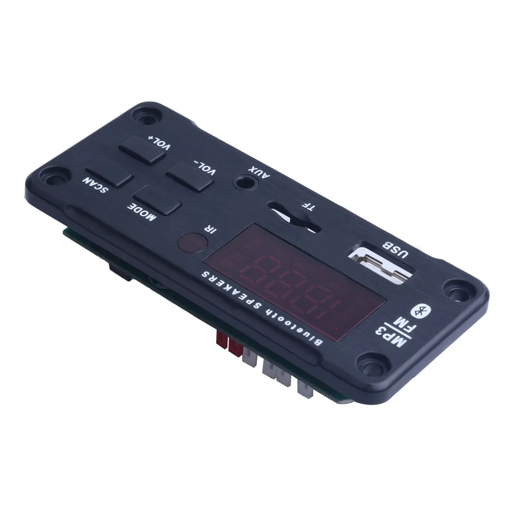 Brezžična tehnologija Bluetooth 5.0 MP3, WMA Dekoder Odbor Audio Modul Podpira USB TF AUX FM Avdio Radio Modul Za Avto oprema