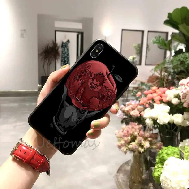 Anime Manga Smrti Opomba Ryuk Primeru Telefon za iPhone 11 12 mini pro XS MAX 8 7 6 6S Plus X 5S SE 2020 XR