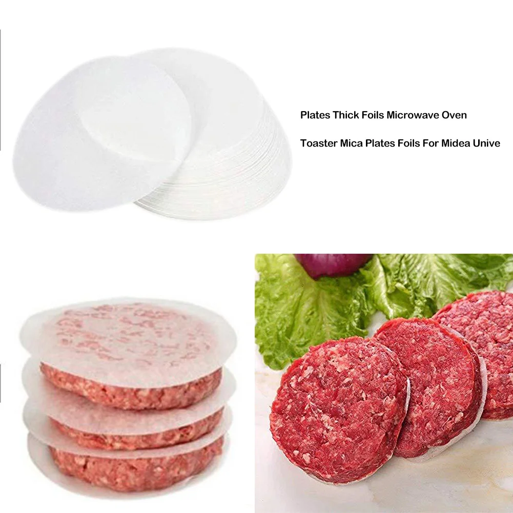 Prenosni 100 kozarcev Hamburger Non-stick Olje Odtisi Papir, Enostavno Vzemite Varno Praktično Gospodinjski Kuhinja Accessaries Material Deli