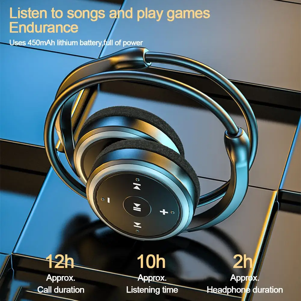 Brezžična tehnologija Bluetooth 5.0 Slušalke MP3 Predvajalnika in-Ear Slušalke Slušalke Za Športe na Prostem S Kablom USB Podpora 32 SLO TF Kartica