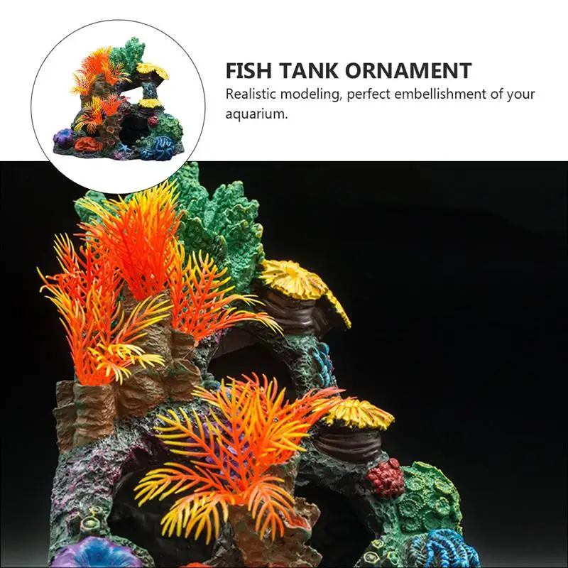 1pc Krajine Ponudbo Vodnih Koralni Ponaredek Koralni Fish Tank Dekor Krajine Dekor Simulacije Koralni za Akvarij