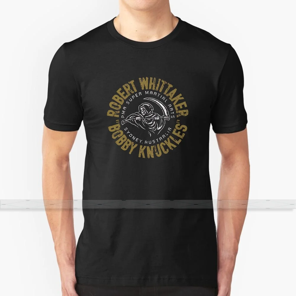 Robert Whittaker T Shirt Custom Design Bombaž Za Moške, Ženske T - Shirt Poletje Vrhovi knockout, jiujitsu ko bjj mešane borilne veščine