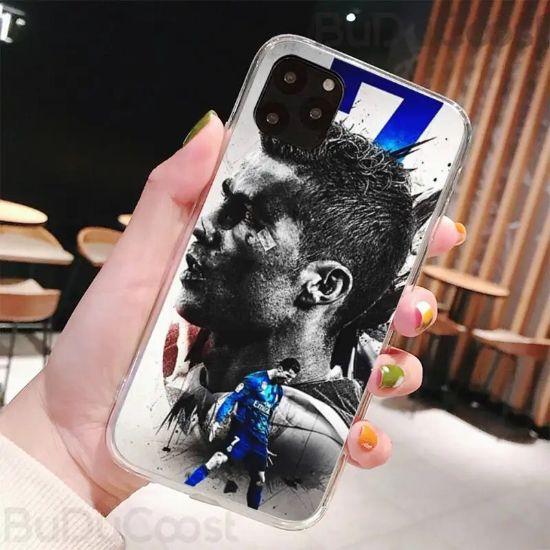 Cristiano Ronaldo CR7 Primeru Telefon za iPhone 8 7 6 6S Plus X 5S SE 2020 XR 11 pro XS MAX 12 12Mini