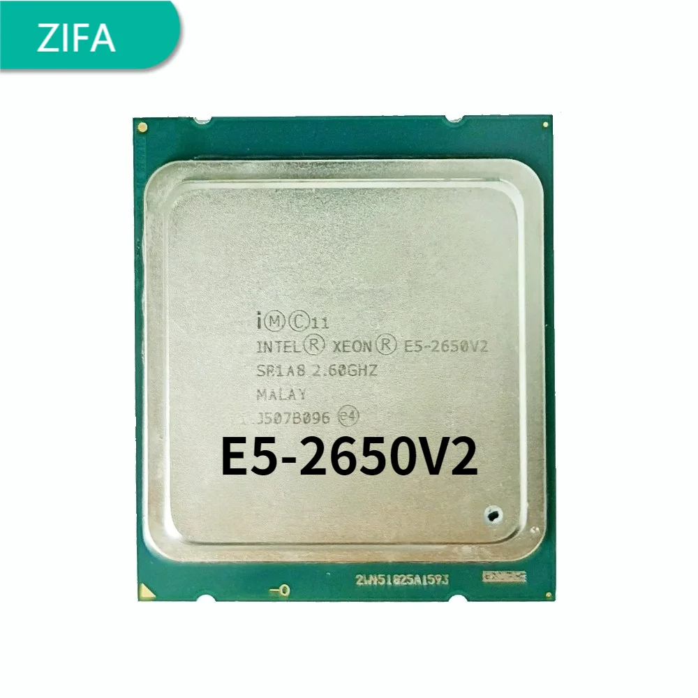 E5-2650v2 2.6 GHz 20M, 8 Core 16 Nit 95w LGA 2011 Procesor Strežnik ddr3 ram pomnilnika