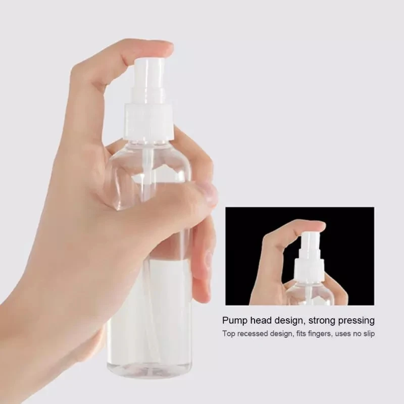 30/50/100 ml Prazno Pregleden Spray Steklenico Prenosni Potovanja Posodo ponovno napolniti Kozmetika Plastične Stekleničke Parfuma Razpršilo