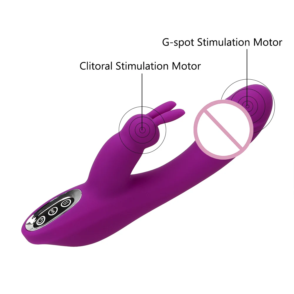 OLO Klitoris Stimulator Ženski Masturbator Rabbit Vibrator 12 Vibracije Načini G-spot Massager Izdelke, povezane s spolnostjo Sex Igrače Za Ženske