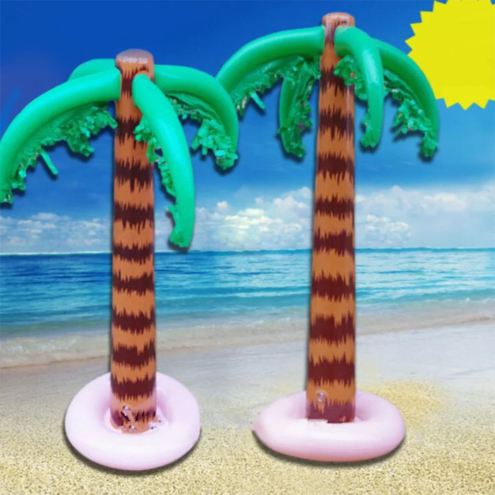 90 cm Napihljivi Kokosovo Drevo Plaži Pool Party Pijačo Debla Igrača Hawaiian Drevo Smešno Džungle Velika Igrača Poletje Plaža Stranka Dekor